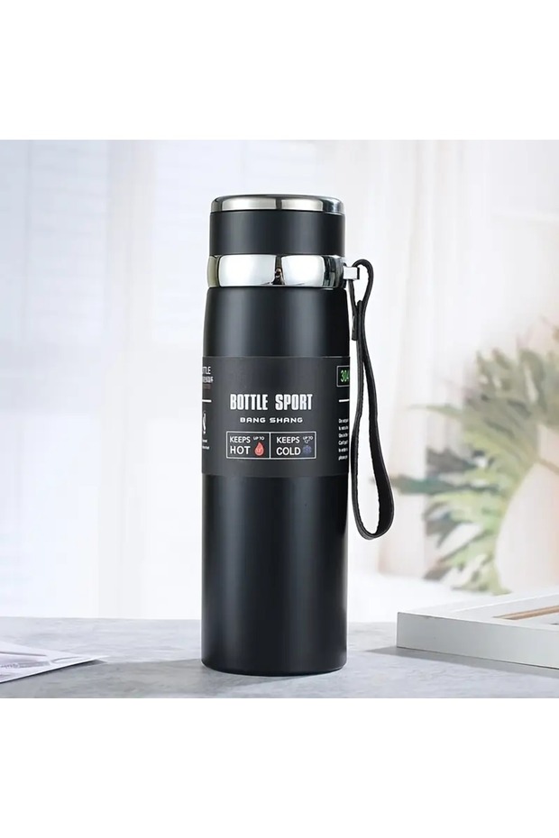 Premium 316 Stainless Steel Vacuum Bottle 1L – Durable Drinkware for Hot & Cold Coffee, Tea & Water -GOLD