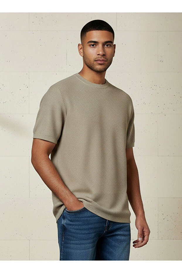 RUBEL RIB TEXTURE TEE