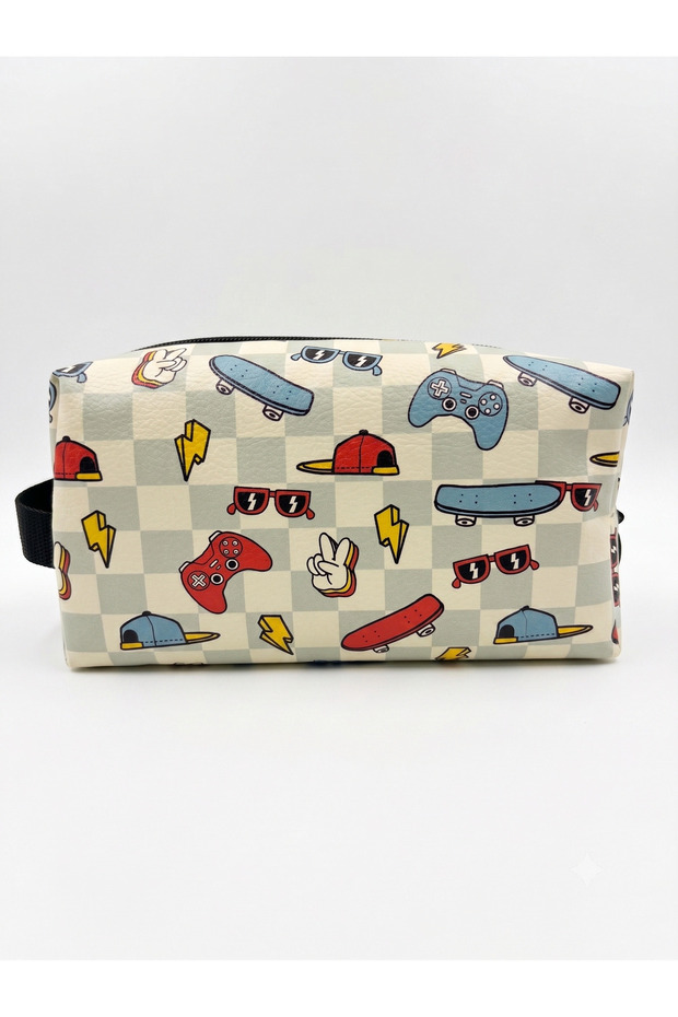Skateboard Design Travel Bag - Bag Organizer Cosmetic Bag