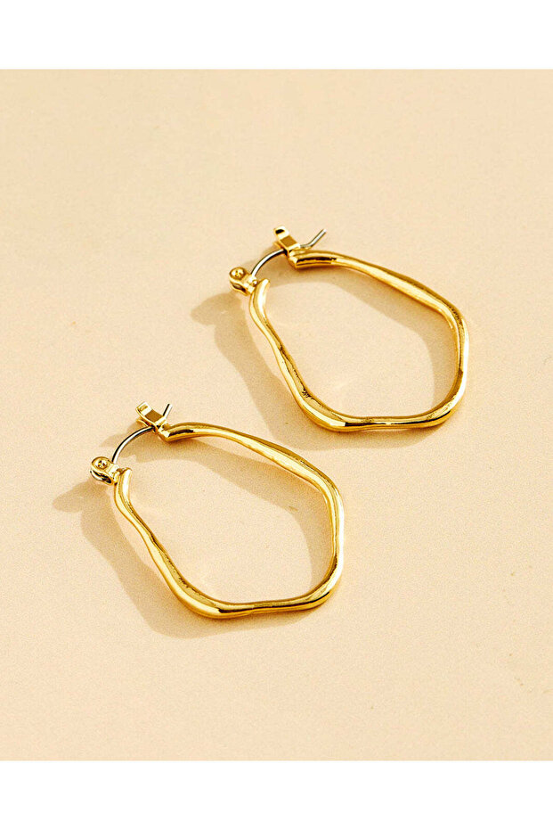 Women Gold Embellished Earrings