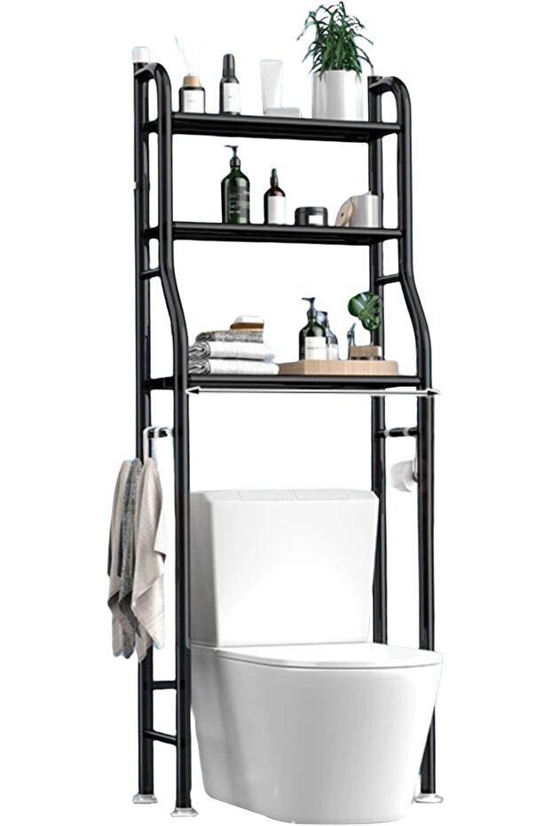 3-tier Bathroom Storage Shelf, Bathroom Organizer Shelf Over Toilet,