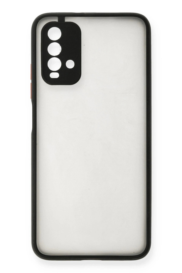 Ilkestor Redmi 9t Case Montreal Silicone Cover (170813) - Black