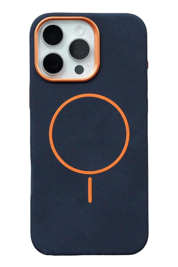 Ilkestor iPhone 16 Pro Luno Leather Magsafe Cover (172256) - Mi