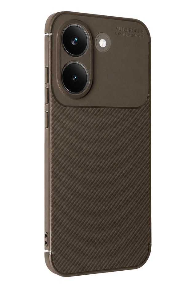 Ilkestor Poco X8 Pro Auto Focus Carbon Cover (193346) - Brown