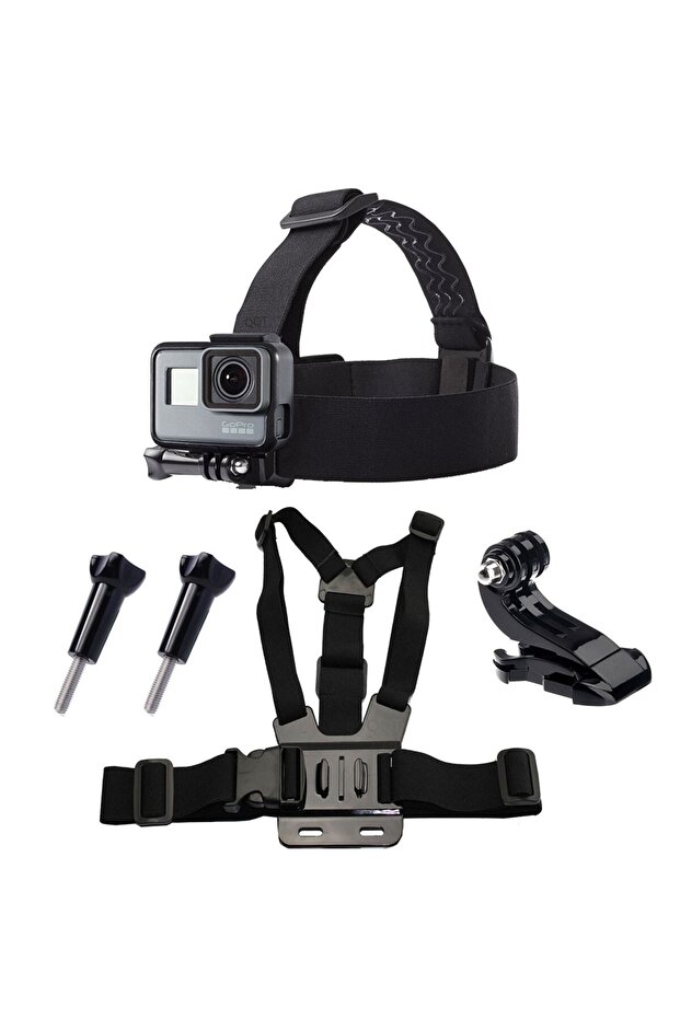 set Accessories for GoPro GoPro11 10 9 8 7 6 5 headband installation adjustable for GoPro 4 3+ 2 1 S