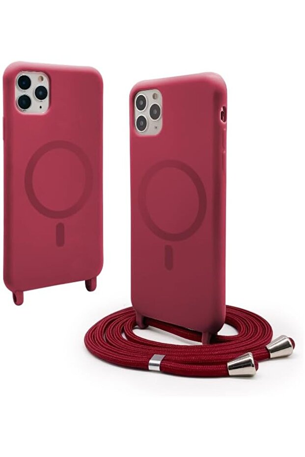 Magnetic Lanyard Strap Case Compatible with iPhone 11 Pro Max(6.5"),[Compatible with MagSafe],
