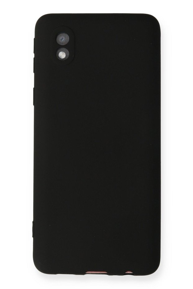 Compatible Case for Samsung Galaxy A01 Core Yumauask Colorful Flexible Premium Rubber Silicone - Black