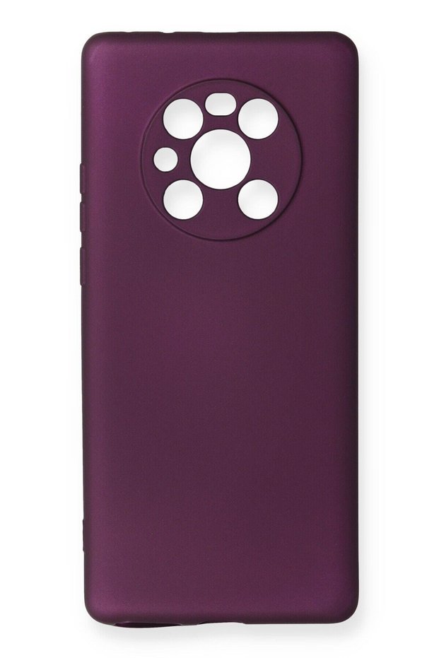 Compatible Case for Huawei Mate 40 Pro Soft Colorful Flexible Premium Rubber Silicone - Plum