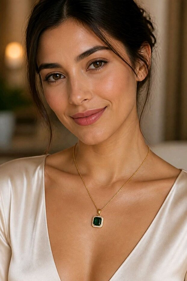 Figured Anti-Tarnish Steel Adjustable Chain Luxury Necklace
