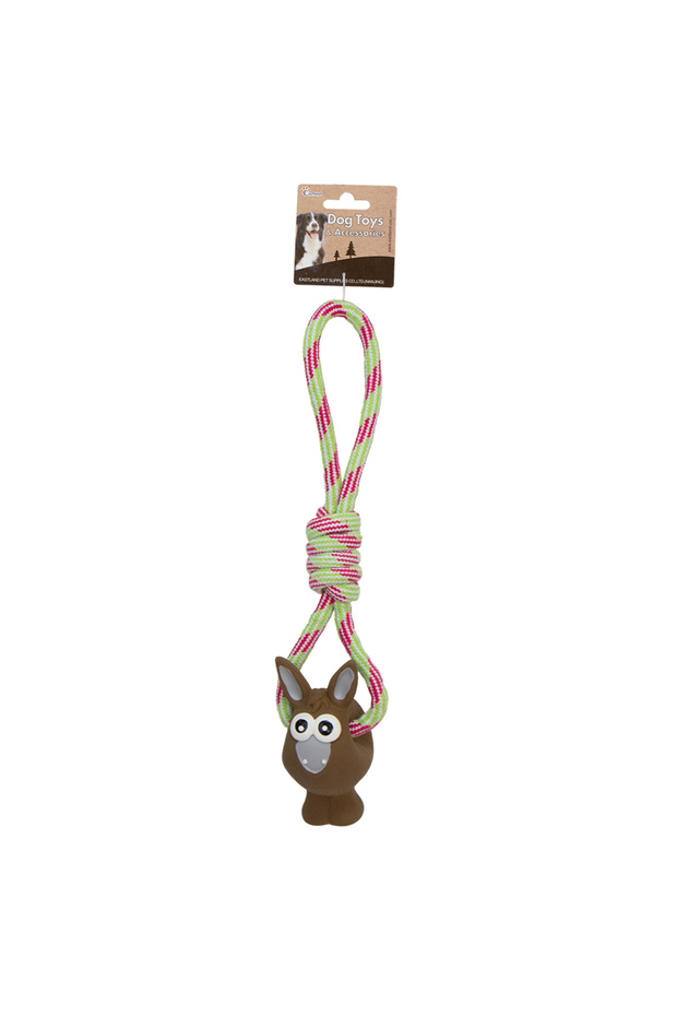 Concepta Knotted Stress Drawstring Plush (10804) Donkey 42cm