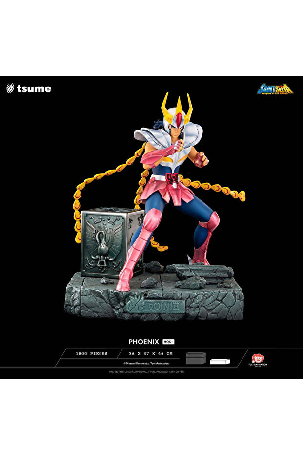 Saint Seiya - Phoenix HQS+ 1/4 Scale Statue By