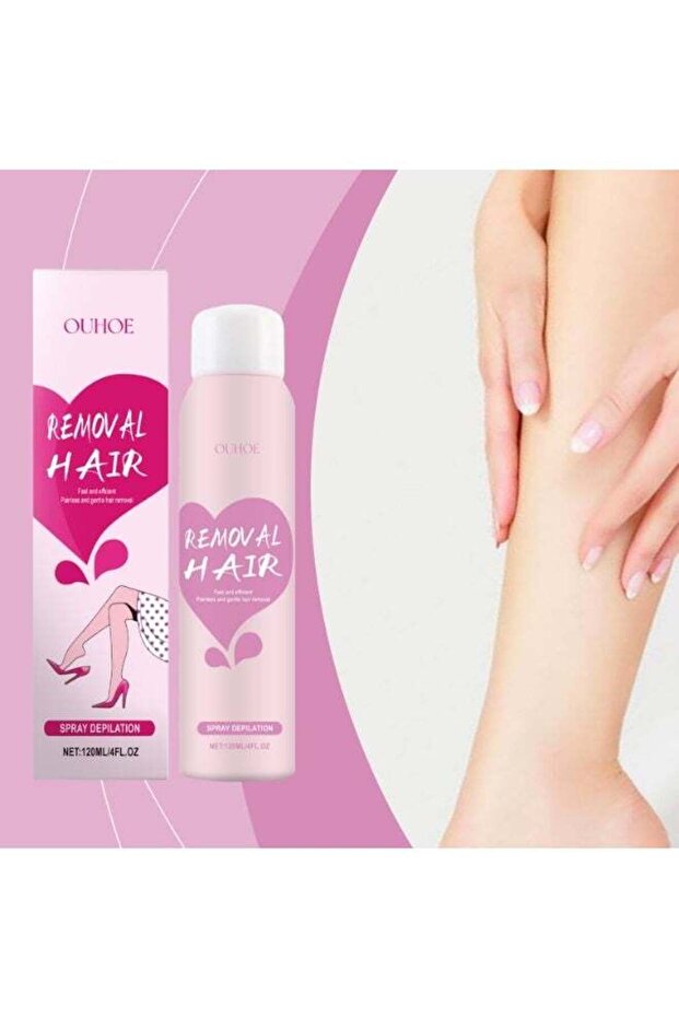 Hair Removal Spray, Smooth Skin Every Day Using a Silky, Painless Formula For Flawless Beauty