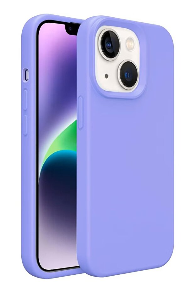 iPhone 15 Liquid Silicone Case - Slim Fit Soft Touch Protective Cover with Microfiber Lining & Camera Protection