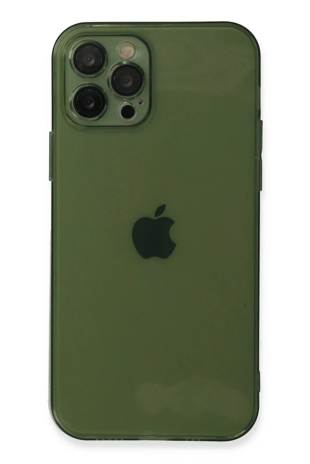 Aconcept iPhone 12 Pro Case Fly Lens Silicone (92417) - Green