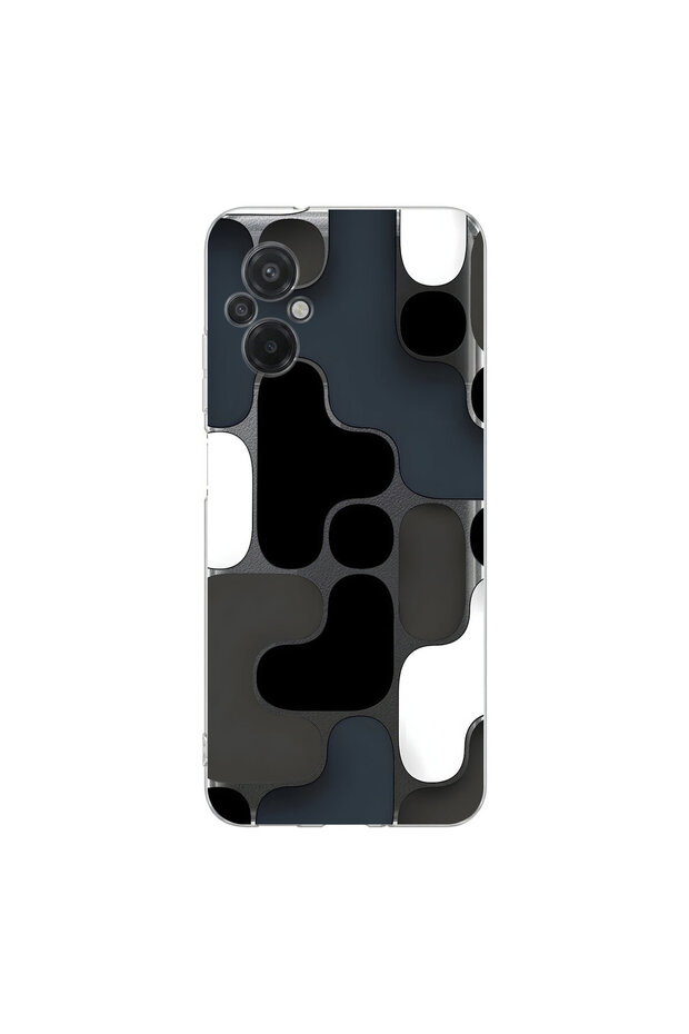 Poco M5 Compatible Wallpaper 1 Design Transparent Case