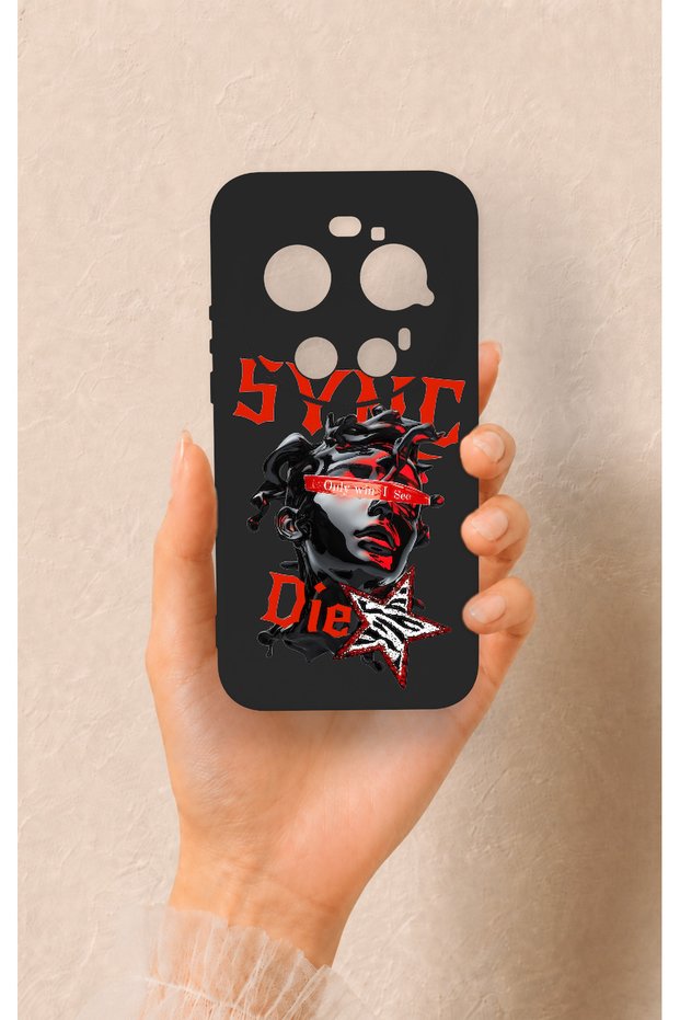 حافظة سيليكون متوافقة مع Mi 17 Ultra من نوع Sync Die Patterned