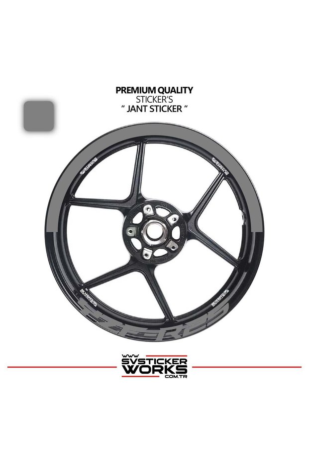 Yamaha Yzf-R25 Wheel Rim Strip – Half Rim Cover & Yzf-R25 Lettering Sticker Set