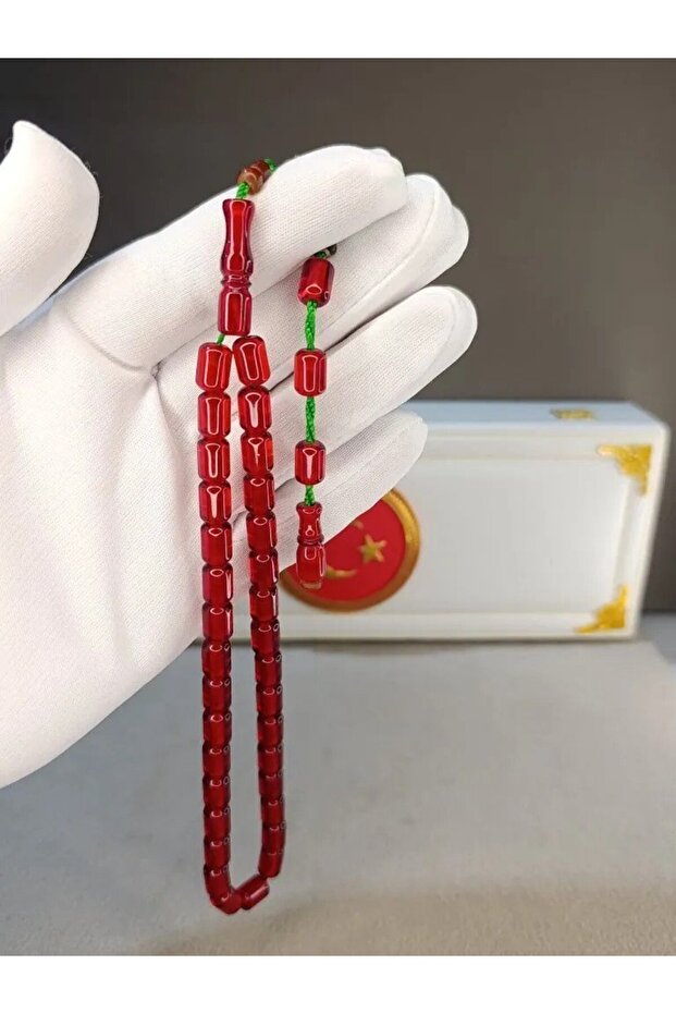 Fire Amber Praying Beads Dabbas Masterpiece Made by Artisans