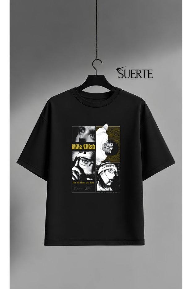 Billie Eilish Designed Unisex High Print Quality 100% Cotton T-Shirt