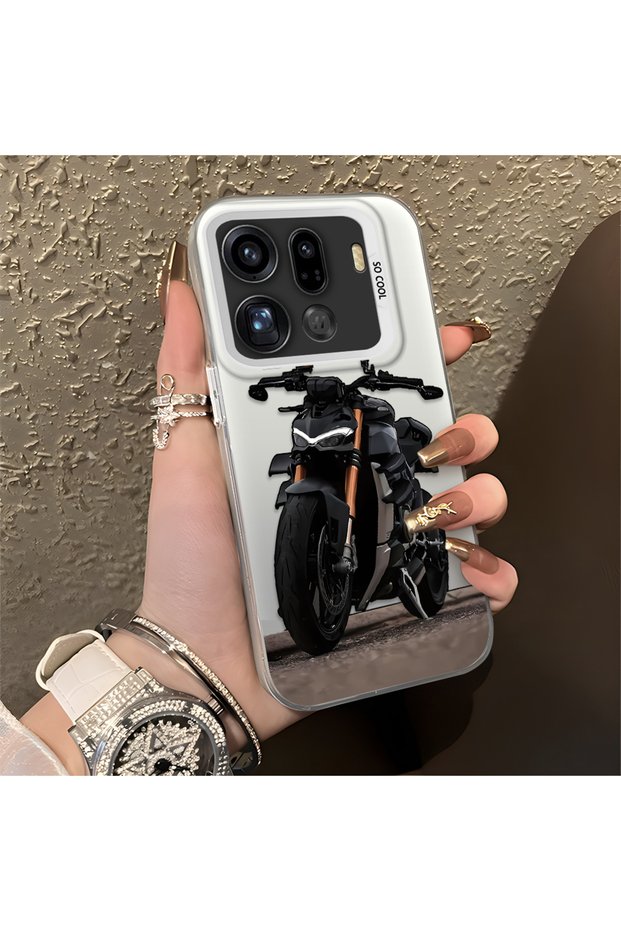 Oppo Find X9 Pro 5g Compatible Cool Sport Motorcycle Printed Matte Quality Soft Silicone Case