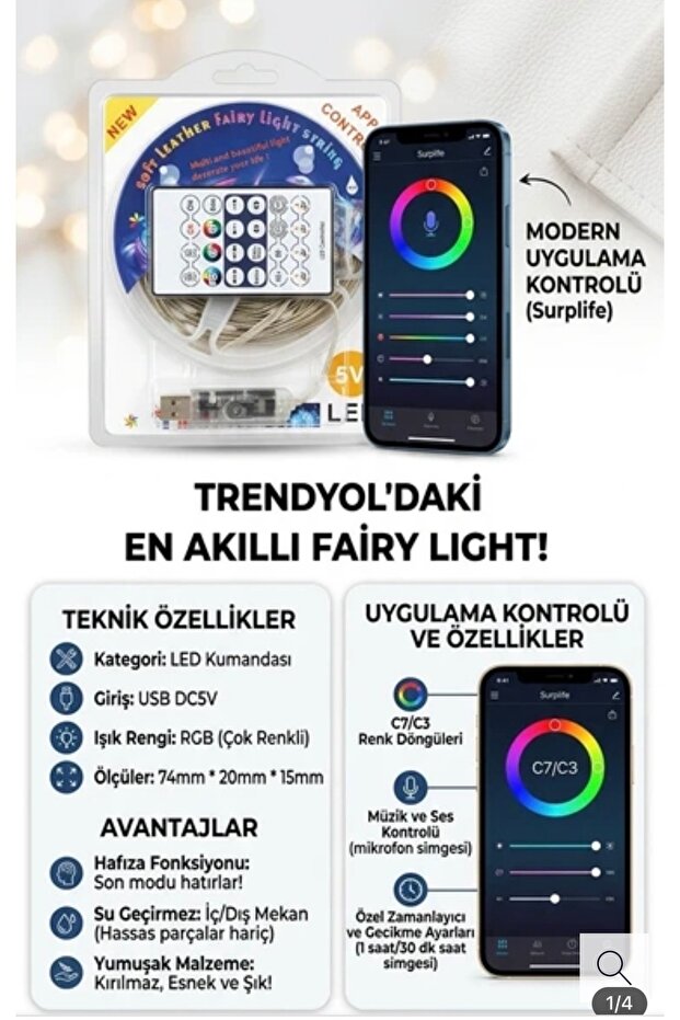 APP KONTROLÜ LED