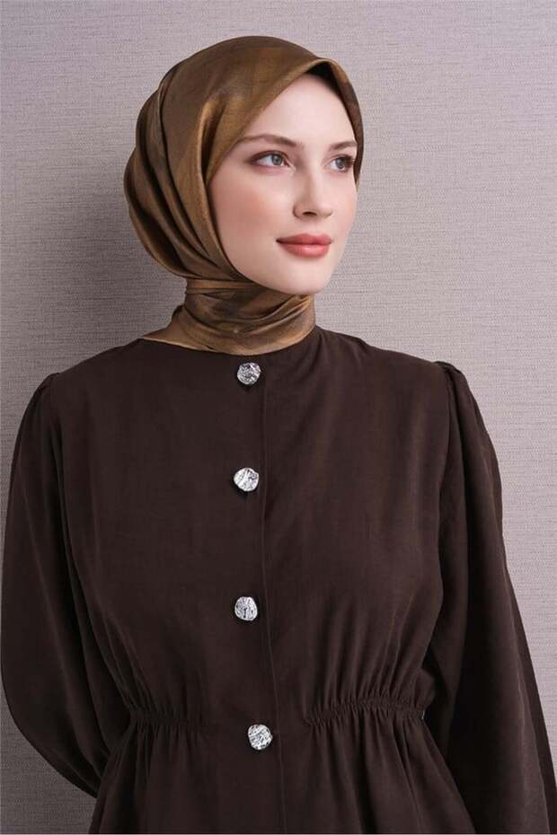وشاح حرير ساتان 9618D-01