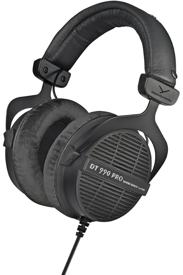 سماعات رأس استوديو DT 990 Pro بمقاومة 250 أوم للخلط والماسترينغ والتحرير، سلكية