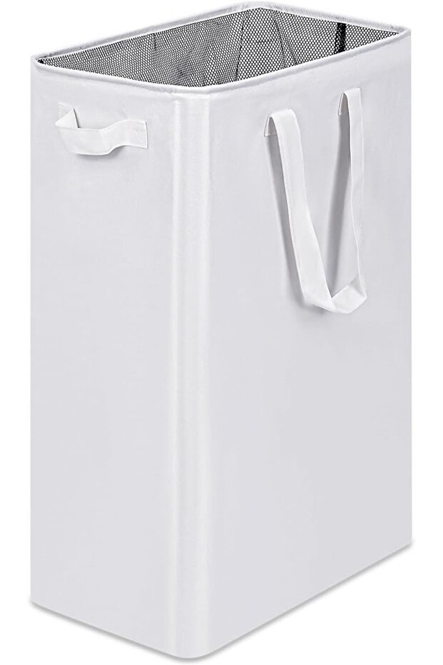 Laundry Basket, Dirty Clothes Basket with Handles, Foldable Laundry Basket for Clothes, Tall