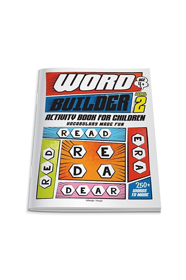 Word Builder Activity Book For Children - Make Meaningful Words With The Given Letters - Level 2
