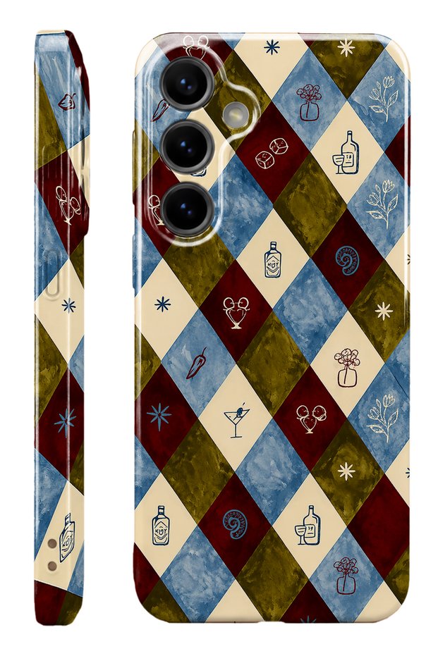 Samsung S25 Fe Circo Picnic Protect Slim Glossy Full Cover Print Camera Protected Phone Case