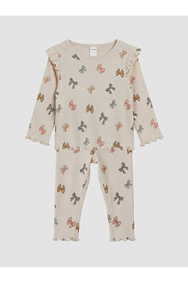 Esvab • Modern & Distinctive Bow Embellished Baby Girl Set