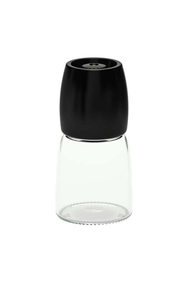 + IHÄRDIG Spice mill, black, 12.5 cm