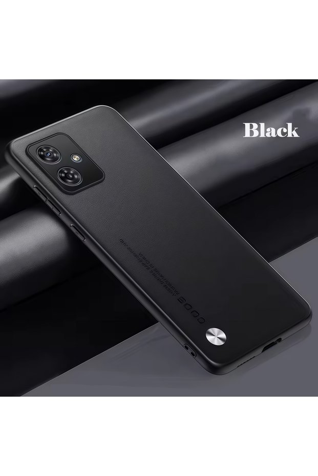 Motorola Moto G54 black Luxury PU Leather Case For Motorola Moto G85 G84 G54 G34 G24 Power G21 G14 G