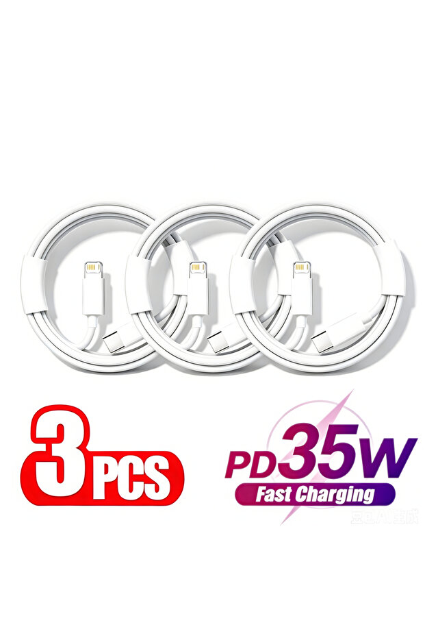 1m 3PCS 3PCS PD Fast Charging Cable For iPhone 11 12 13 Mini 14 Pro Max X XR XS Max 6 6S 7 8 14 Plus