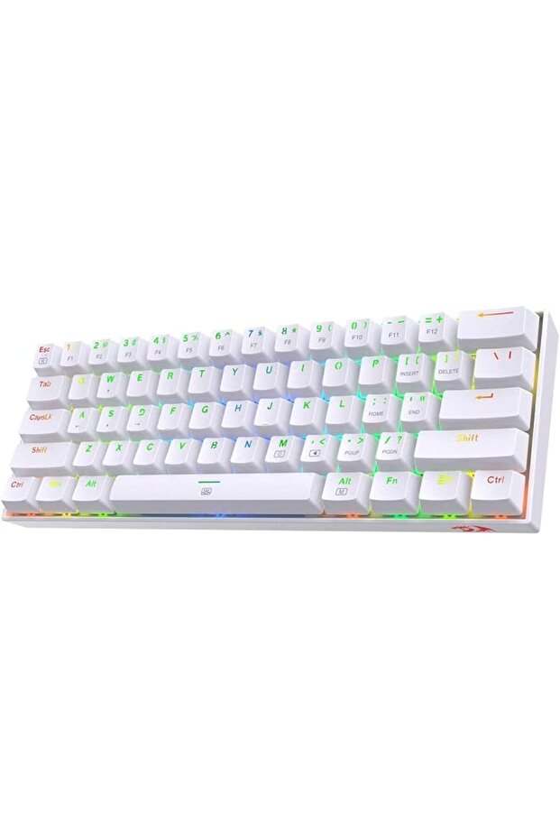 لوحة مفاتيح الألعاب الميكانيكية Dragonborn 61 Keys Compact RGB مع مفتاح بني لمسي، Pro D