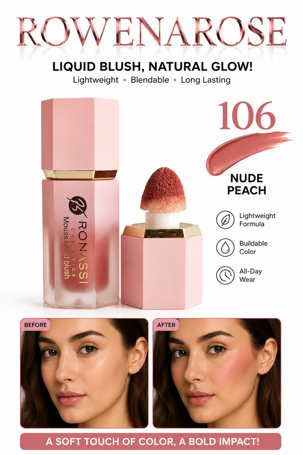 Mousse Liquid Blush – Likit Allık