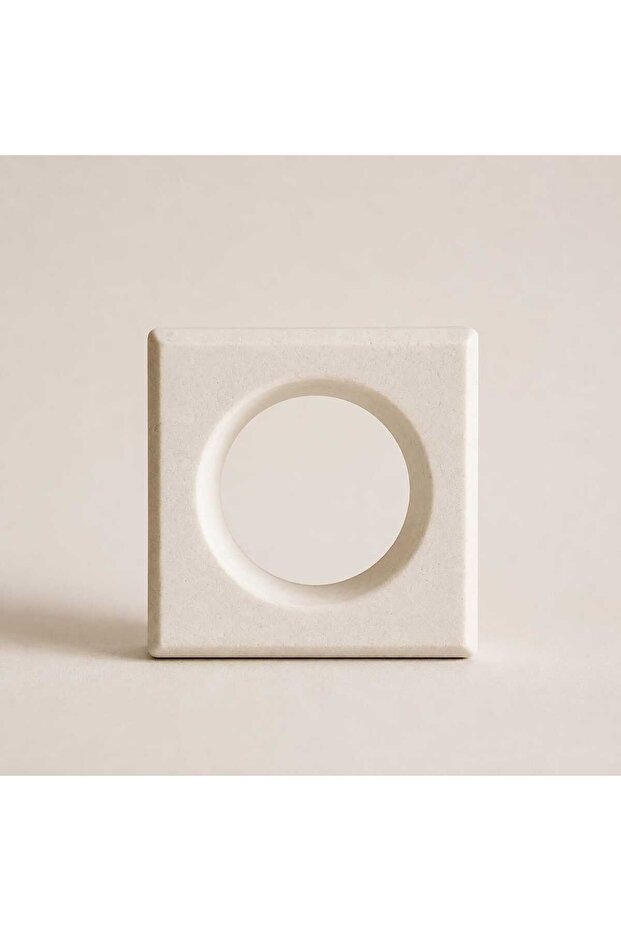 4-Piece Concrete Napkin Holder – Handmade Concrete Table Decoration and Tableware Accessory