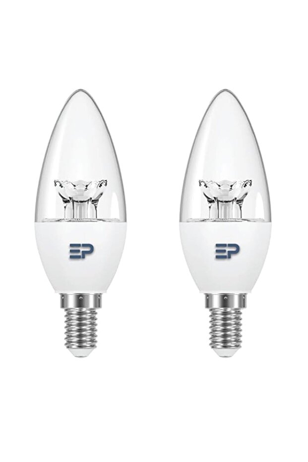 ElectroPack LED E14 Dimmable Bulb 5W Warm White 2700K Candle Lamp Pack Of 2