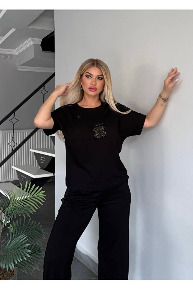 Patterned Top and Bottom Set