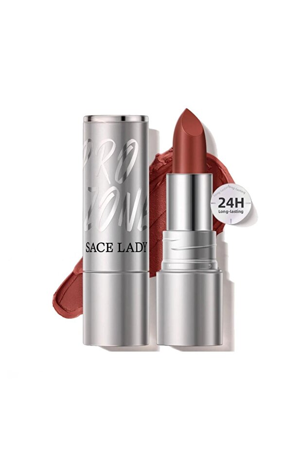 24 Hours Lasting Matte Lipstick + Waterproof High Pigmented Matte Lipstick