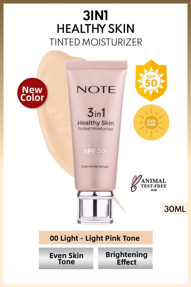 Note 3in1 Skin Tint Moisturizer L 00