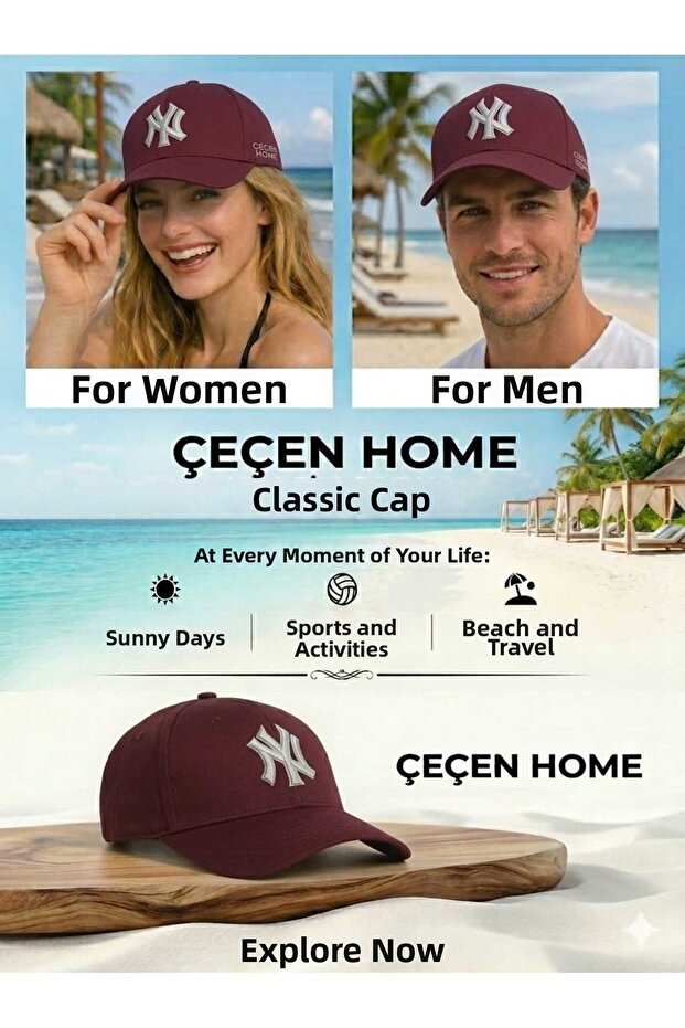 (1 Piece) Cap with Visor, Embroidered Unisex Sports Cap, Summer Cap, Baseball Cap