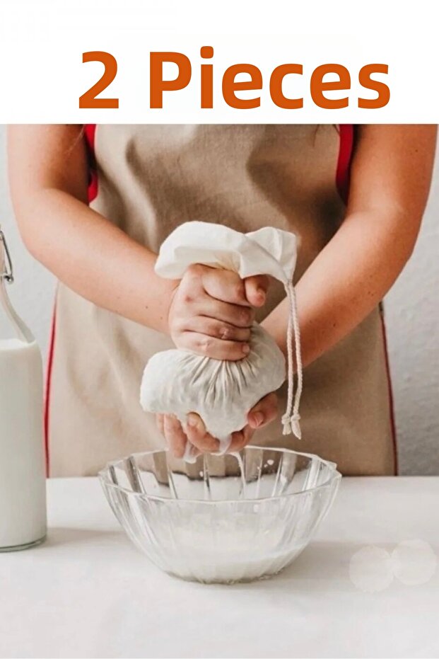 Almond Milk Straining Pouch Set of 2