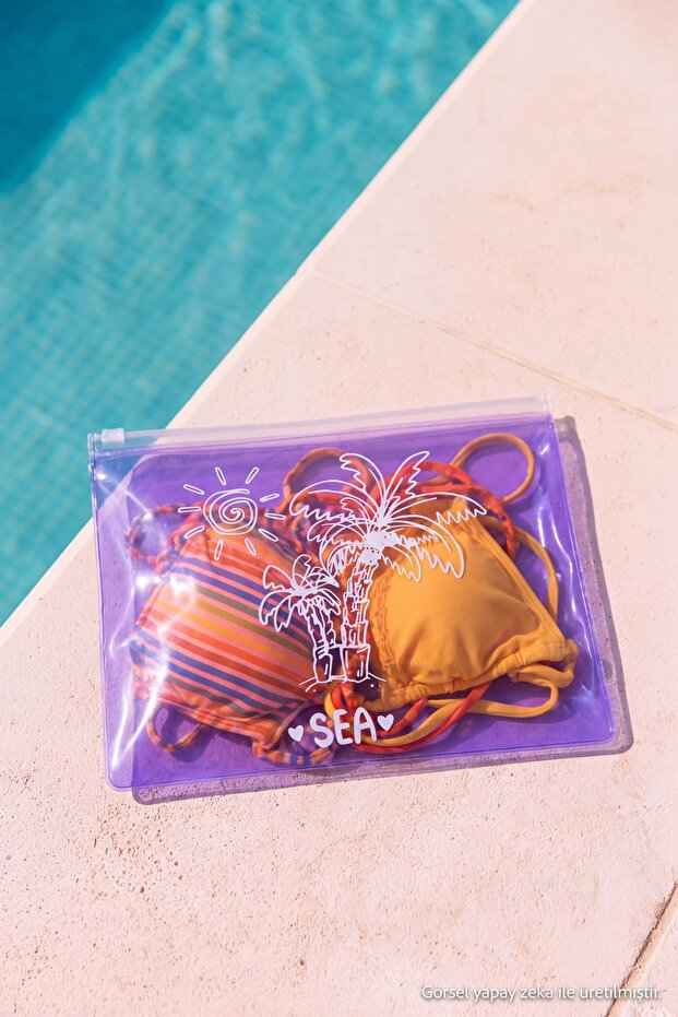 Bikini Çantası 24x18 cm TPHSS26MRG00003