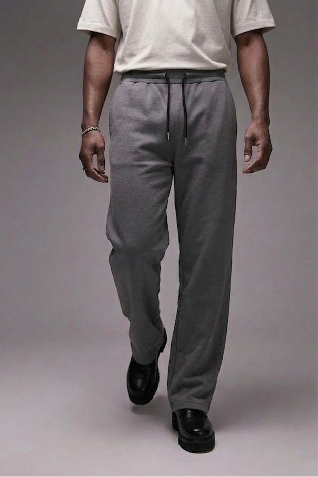 ERKEK BAGGY ÖRME PANTOLON