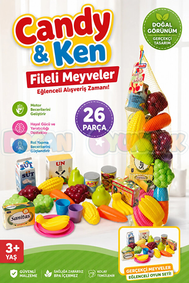 Candy & Ken Netted Fruits - Kitchen Sets - Home Toy Sets
