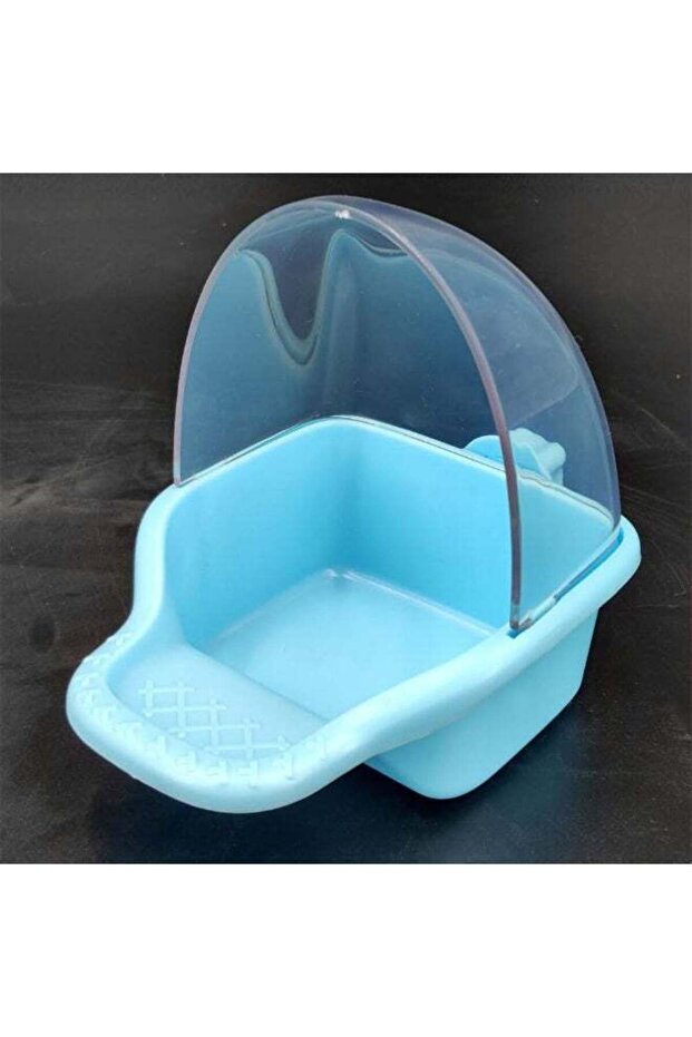Suspended bird bath box Large - Blue - 3