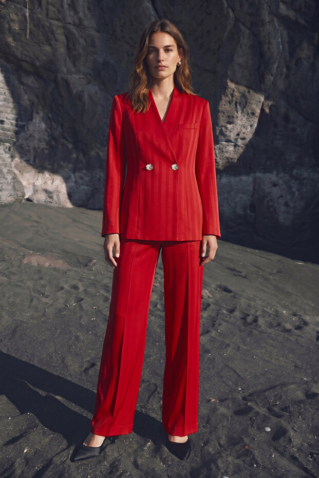 Anna Jacket - Red - 3