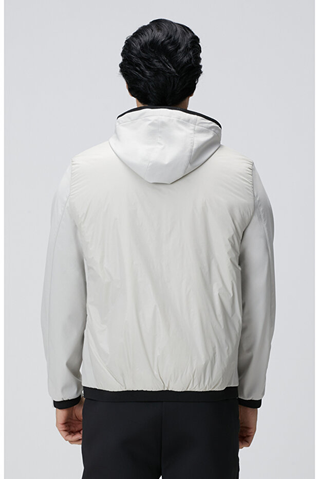 N-Tech Taş Puffer Mont - 5