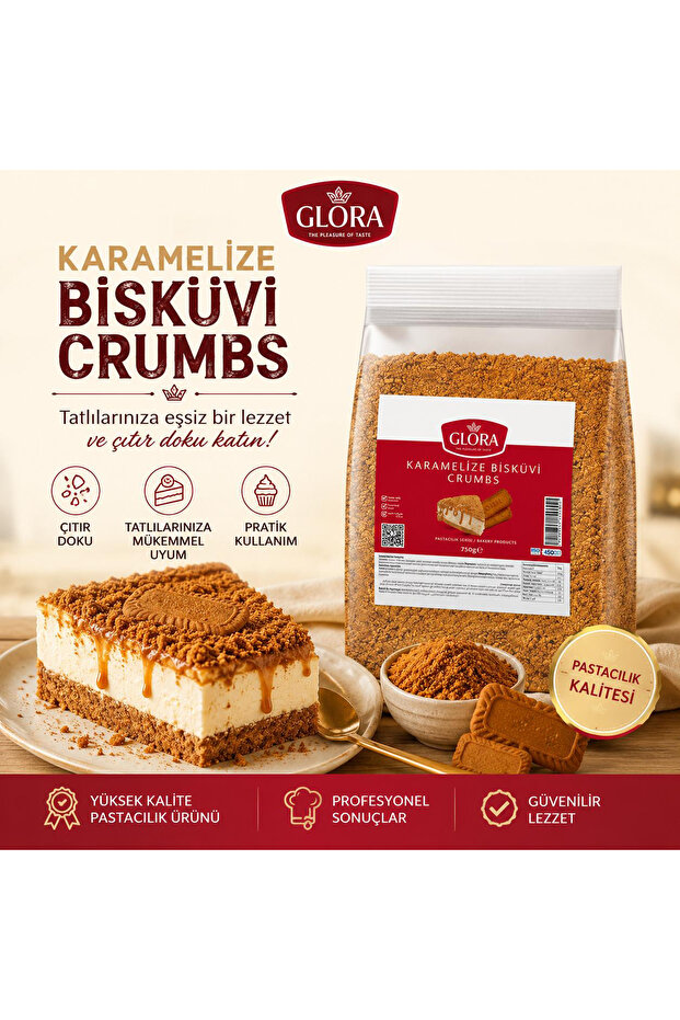 Karamelize Bisküvi Kırıntısı 750gr - 3